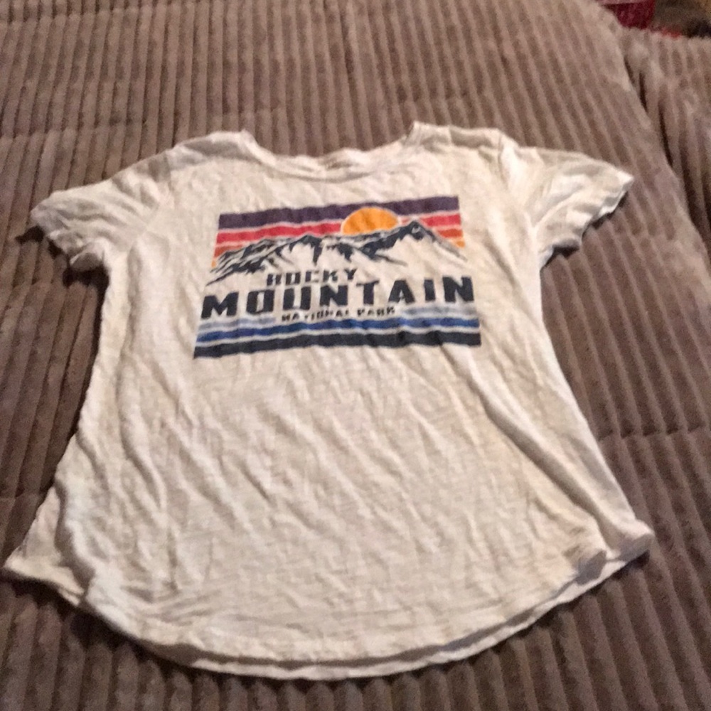 White American eagle tee